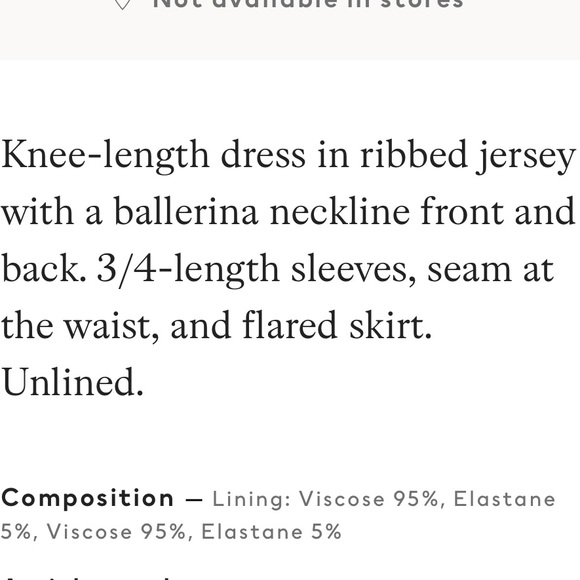 NWOT H&M Midi Dress - Picture 8 of 8